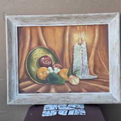 Fruit Painting.  A.mayhill 1959