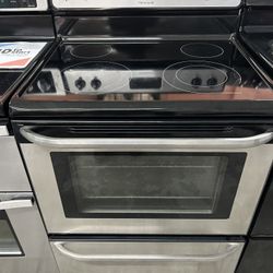 Stainless Glass Top Stove 