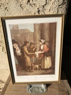 Cries of London picture frame