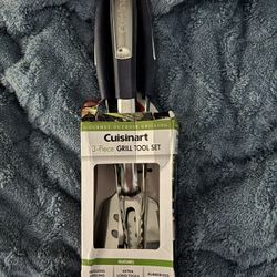 3 pc cuisanart grill tool set/heavy duty
