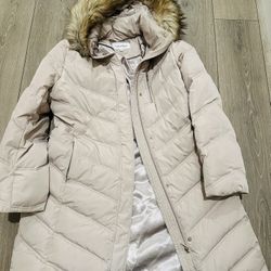 Calvin Klein Fur Lined Women Puffer Jacket