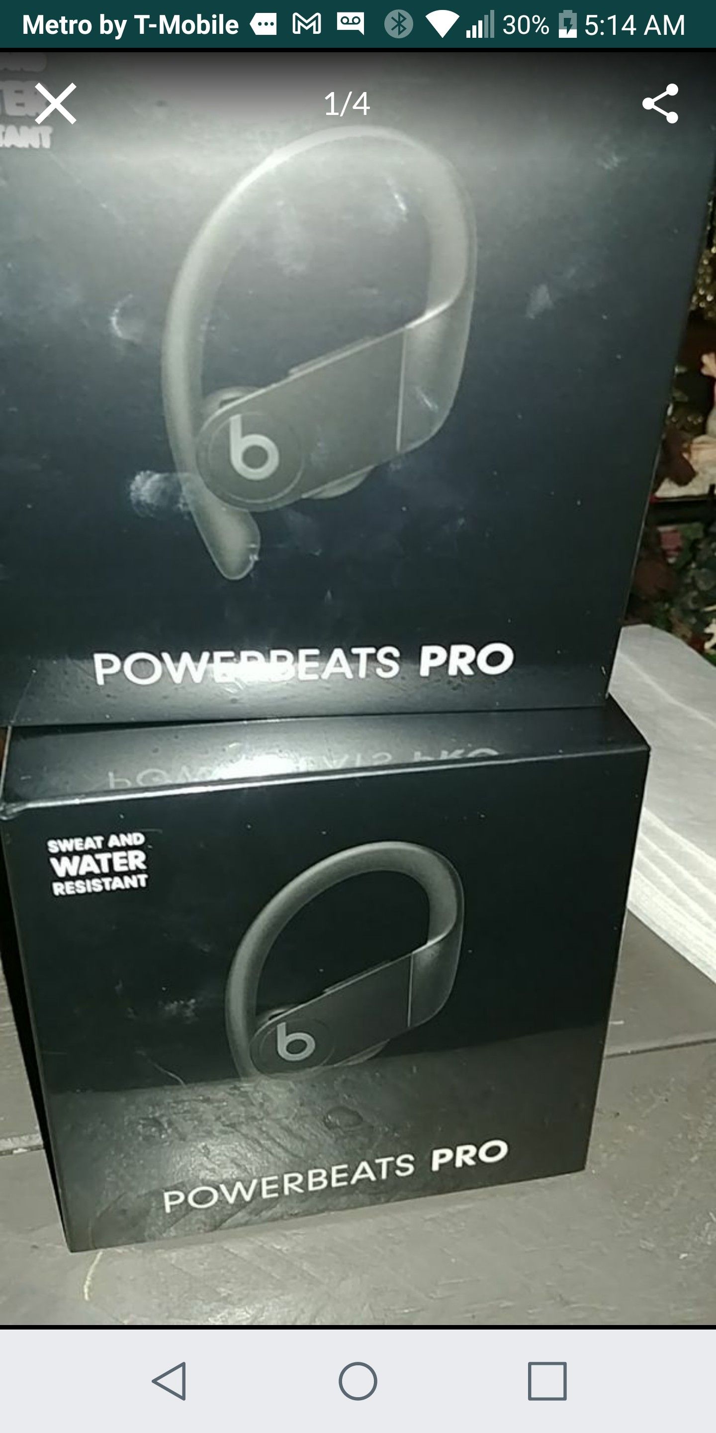 (2)New ! BEaTS Powerbeats pros.....