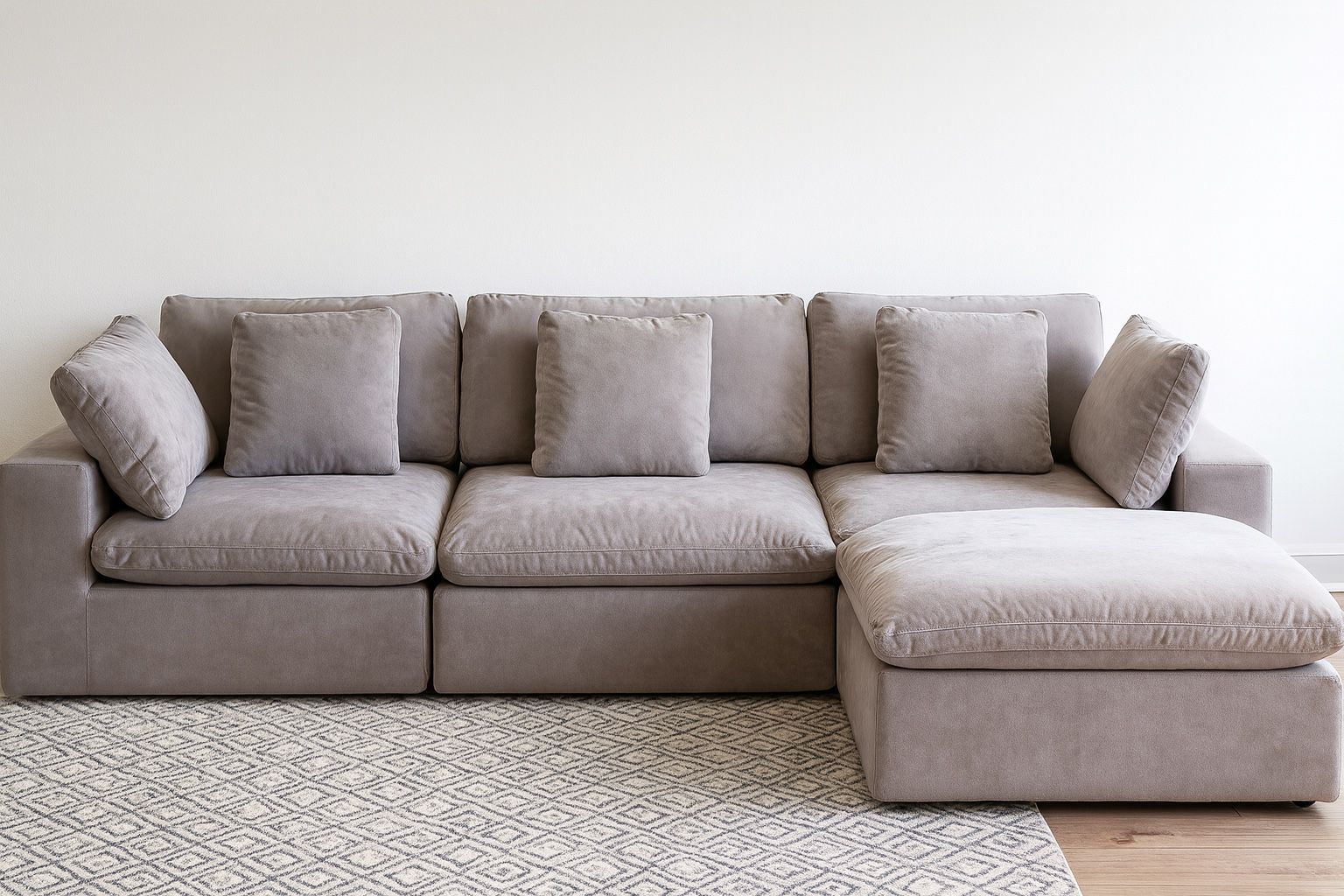 New Modern Gray Sectional Sofa β | $1,750 | Free Delivery π