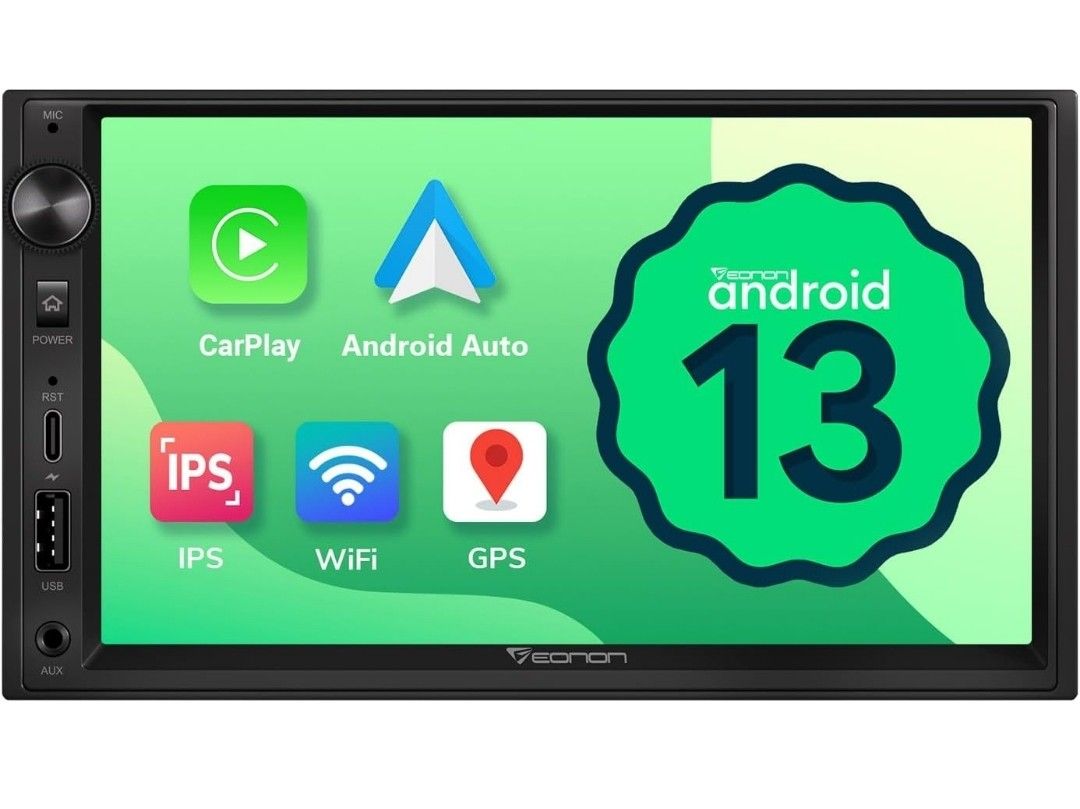 Eonon Android 13 Double Din Car Stereo 7 Inch Apple CarPlay Radio-UA13