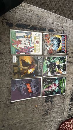 Mixed Comic Book Lot of 6