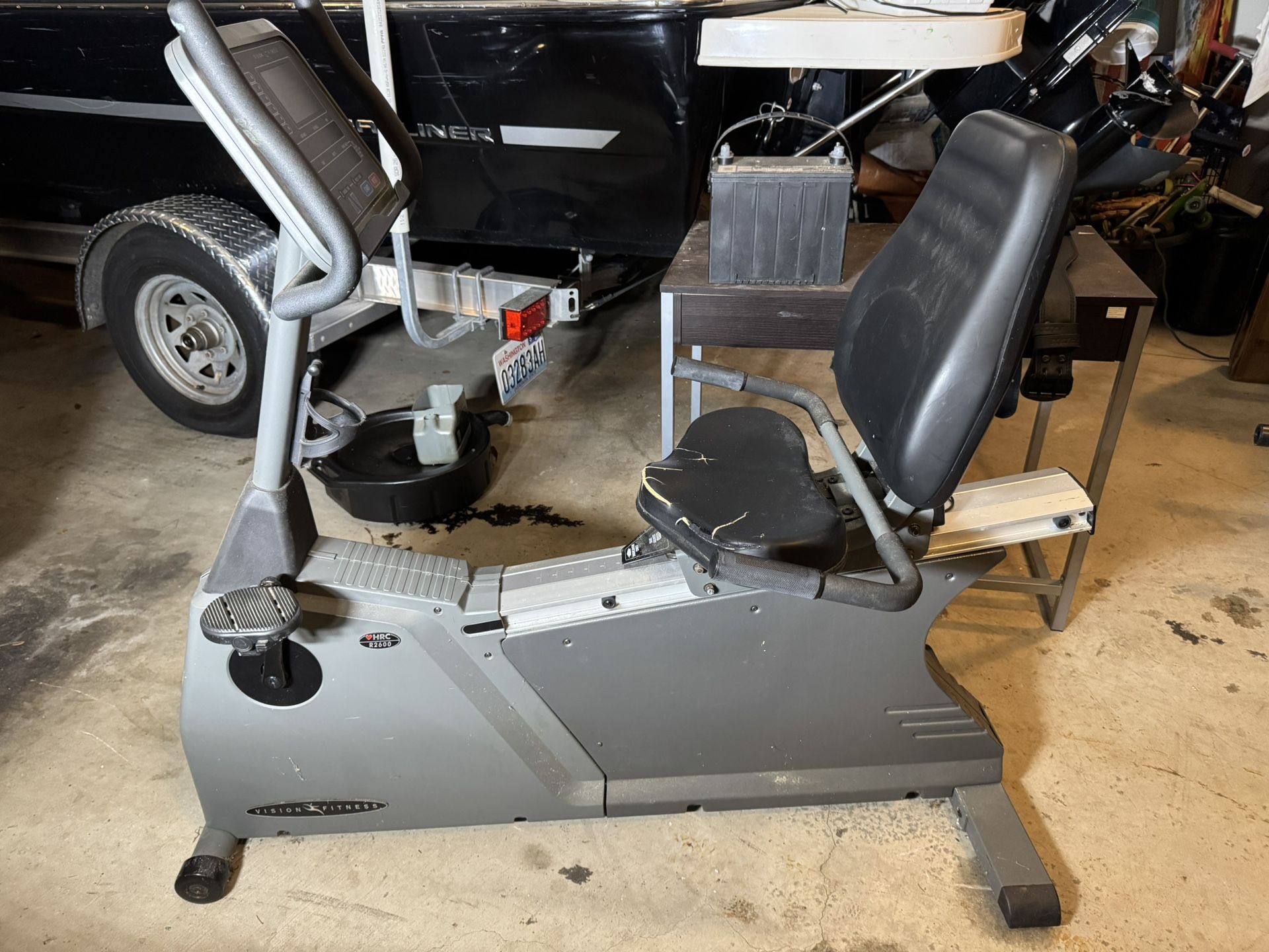Free Recumbent Exercise Bike