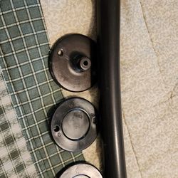 TONIAL Curved Shower Curtain Rod, 42 to 72 Inches(3.5-6 ft), Bronze, Anti-Rust Wall-Mounted Arched Shower Rod

