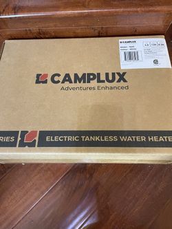 Camplux TE05 Electric Tankless Water Heater 4.5kW 120V White NEW Sealed