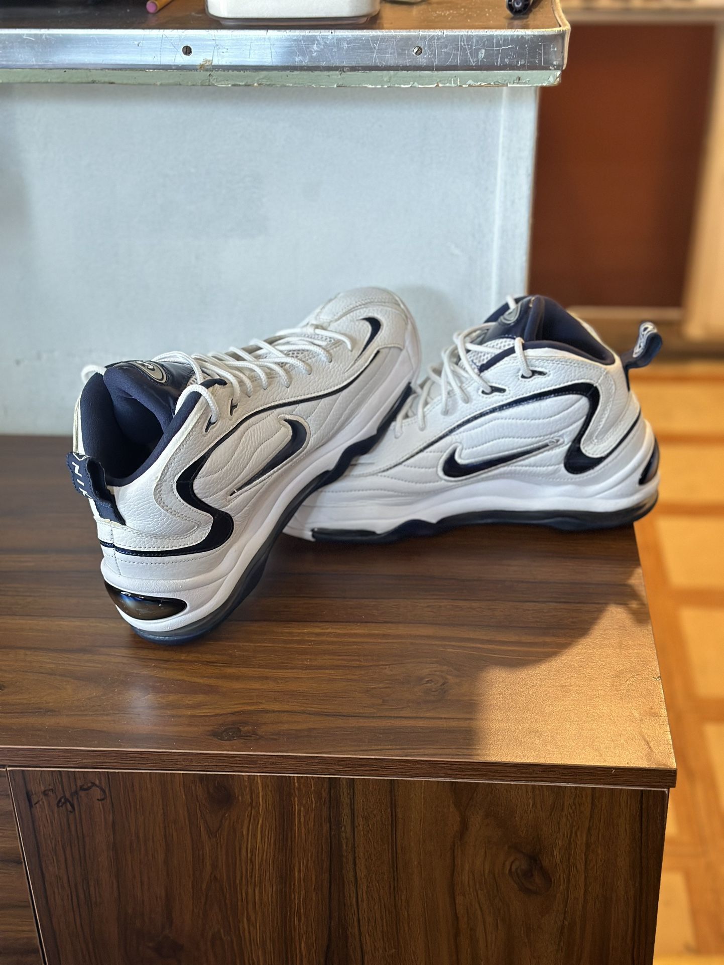 Nike Air total uptempo 10 M Navy og Reggie Miller Pacers 195 Max 270 plus 97