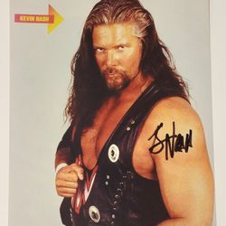 KEVIN NASH Signed WCW 8x10 Photo NWO Photo Autograph WWE