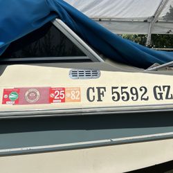 1982 Cobalt Ready For The Lake 