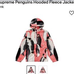 Supreme Penguins Hooded Sweatshirt Size Extra Large Brand New 