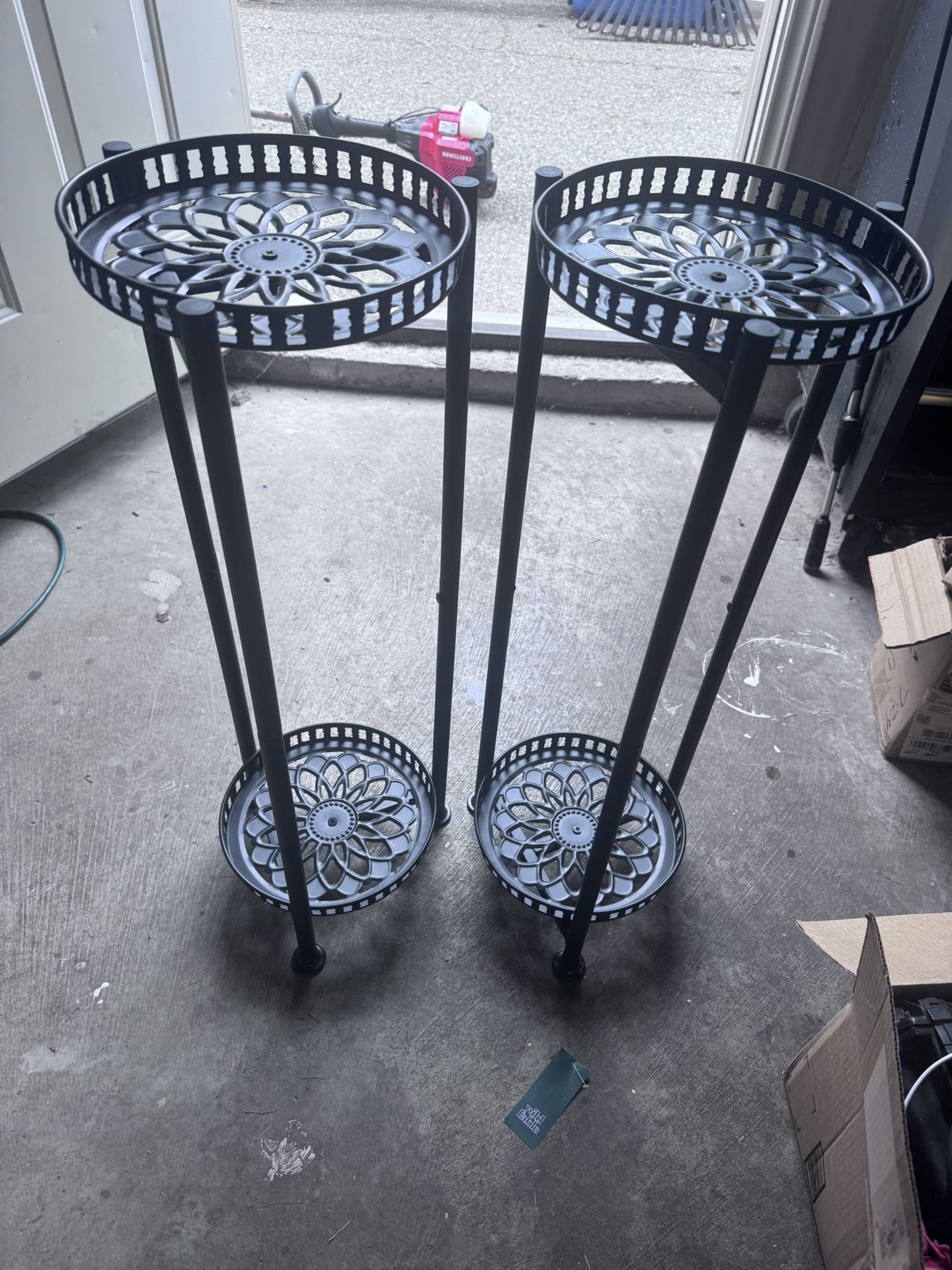 Plant stand x2