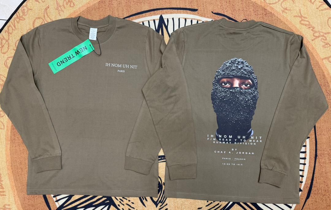 New Trend graphic Long Sleeve Great quality tees Sizes Run Small please note M, L, XL, 2XL & 3XL