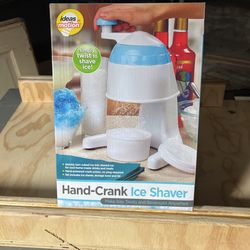 Hand Crank Ice Shaver 