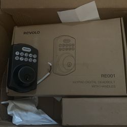 Revolo Digital Keypad Deadbolt W/ Handles