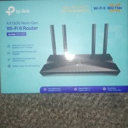 TP-Link Next-Gen Wi-Fi 6 Router 