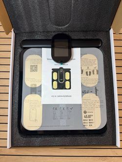 Runstar Smart Scale 8-Electrode Digital Bathroom Scale, Body Fat, BMI