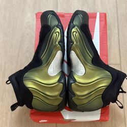 Nike Flightposite Metallic Gold Size 10