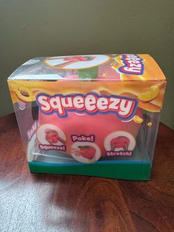Squeeezy squishy peach
