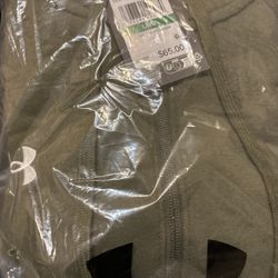 New Men’s Under Armor Zip Up Fleece Hoodie Size Large 