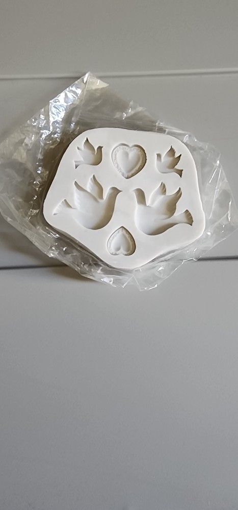 Doves / Heart / Wedding Mold