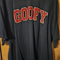 Disney Store Goffy Baseball Type Jersey