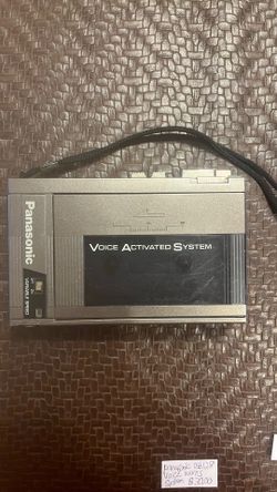 Panasonic Cassette Recorder~ Voice Activated~ Model RQ-330