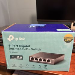 Tp Link - 5 Port PoE Switch