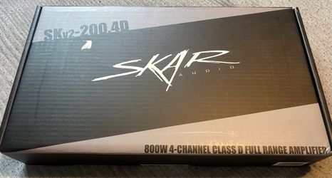 Skar Audio SKv2-200.4D 800W 4 channel