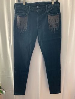 True Religion Mid rise Super Skinny indigo jeans, size 31