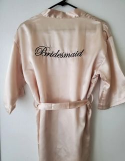Brand New Bridesmaid Robe
