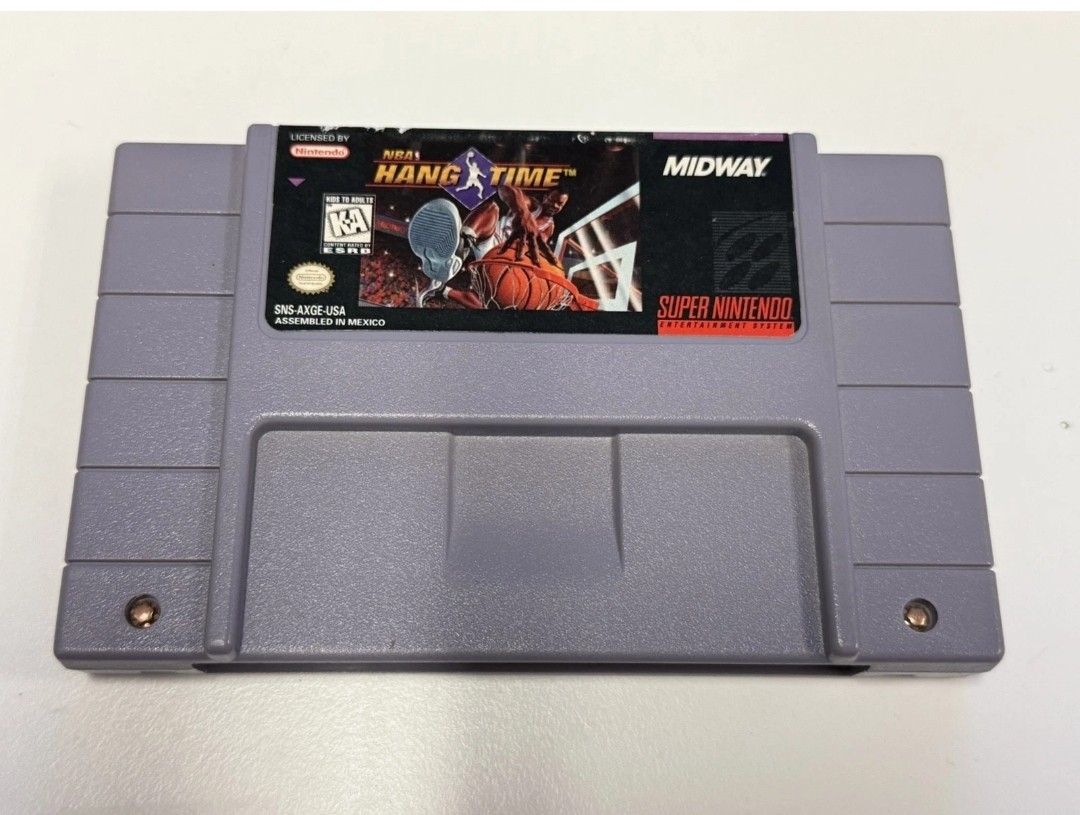 🔥NBA HangTime (Super Nintendo Entertainment System, 1996) Tested Authentic