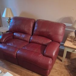 2 Leather Couches