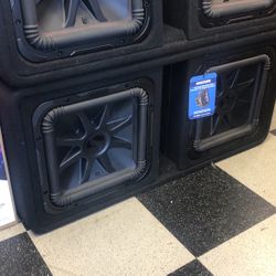 Kicker L7s12 Dual Ported Subwoofer Box