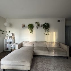 Beige Sectional Couch