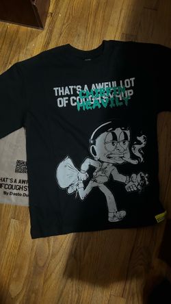 Awful Lotta Cough Syrup Black Tee