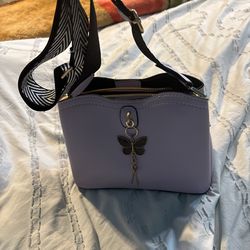 Elegant  purple bag
