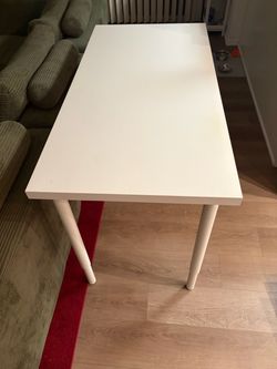 White Ikea Table