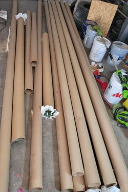 FREE HEAVY DUTY CARDBOARD TUBES