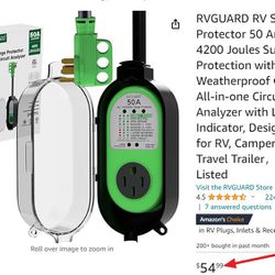 New RV Surge Protector 50 Amps