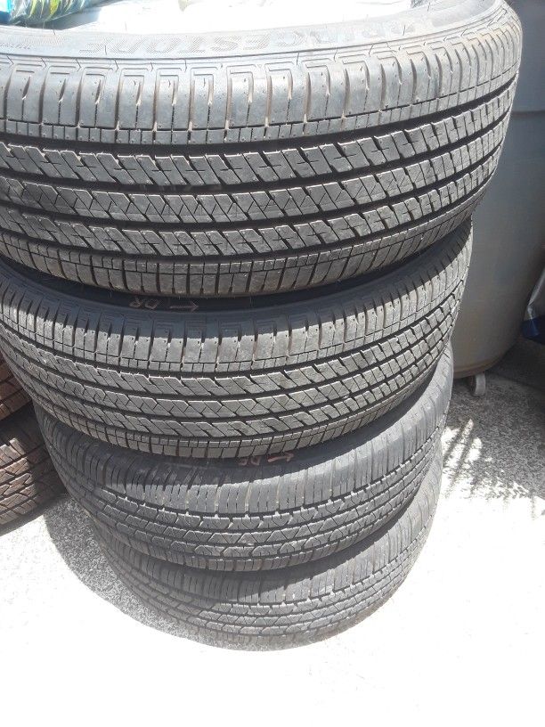 215 65 16 set of 4 toyota sienna tires 320 as is