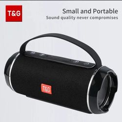 Bluetooth Speaker TG116c TWS Wireless Powerful Box Portable Outdoor Speakers Waterproof Subwoofer 3D Stereo Sound Hands Free Call