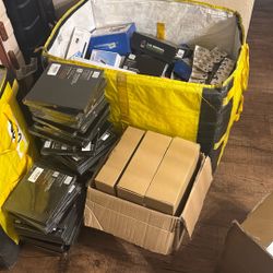 Box Full Of Electronics 