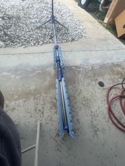 Clothes drying rack.