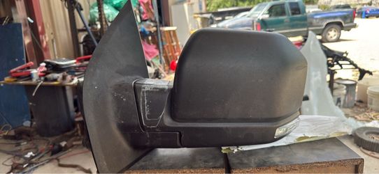 2015-2020 Driver Left Side Mirror 18pin Fit Ford F-150 F150 w/ Memory Blind Spot