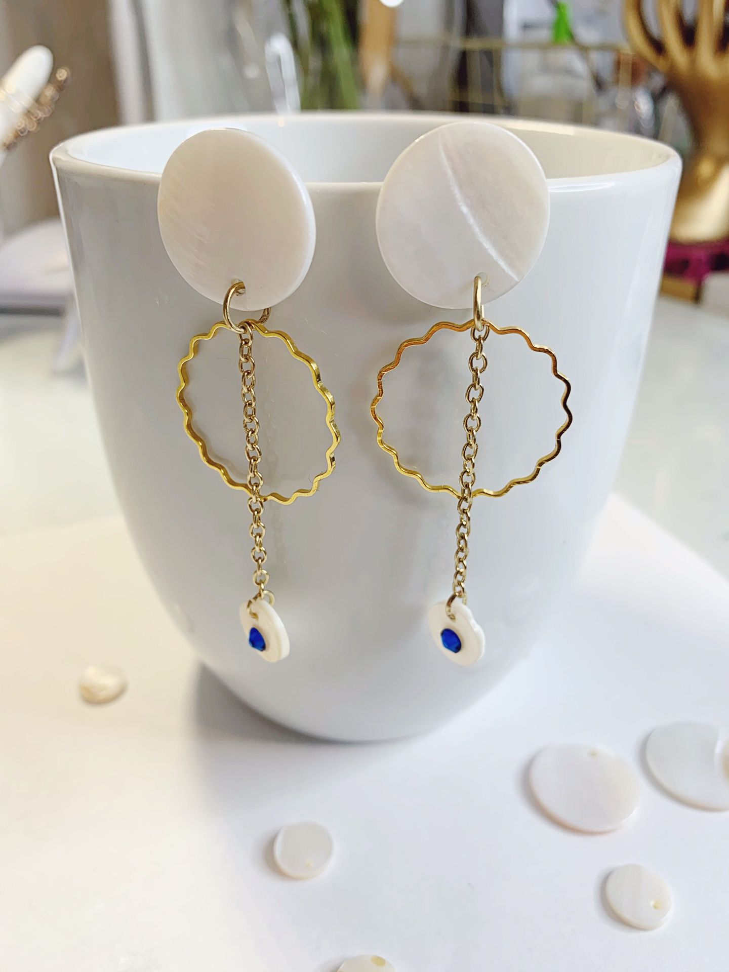 Long Chain Earrings