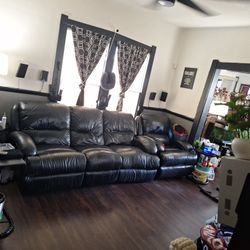 Dura Blend Double Recliner Sofa & Recliner