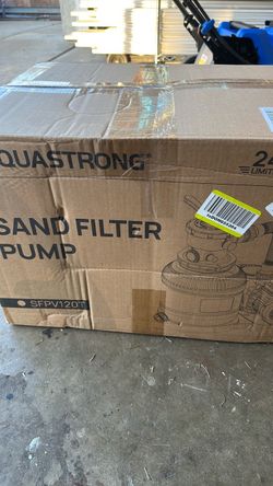 Sand filter pump 2500 GPH