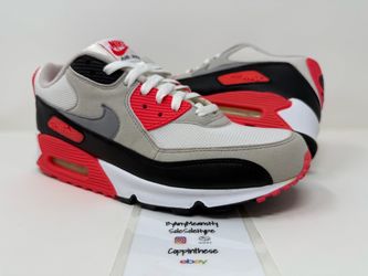 USED 2010 NIKE AIR MAX 90 INFRARED SIZE 10